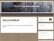 Tablet Screenshot of flattop.org